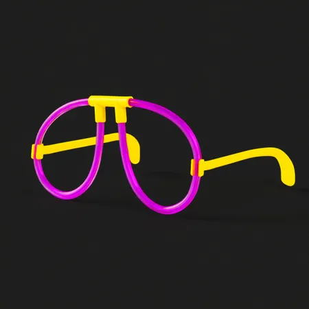 Neon Glasses - Custom Aprons Now
