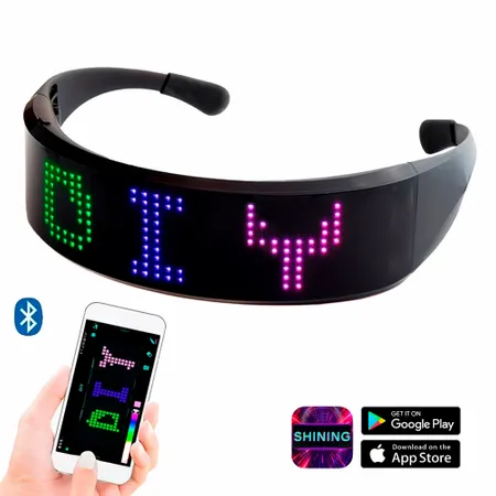 LED Light Up Glasses with Bluetooth - Table Covers Now