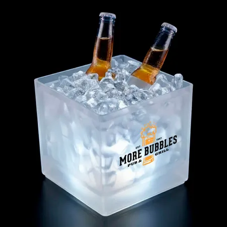 LED Frosted Drink Cubes - Custom Aprons Now