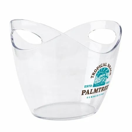 Curved Dual-Handle Drink Buckets - Custom Aprons Now