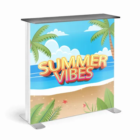 SEG Folding Backlit Counter - Table Covers Now