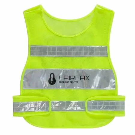 Mesh Reflective Safety Vests - Custom Aprons Now