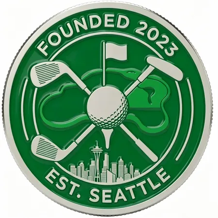 Soft Enamel Golf Ball Markers - Custom Aprons Now