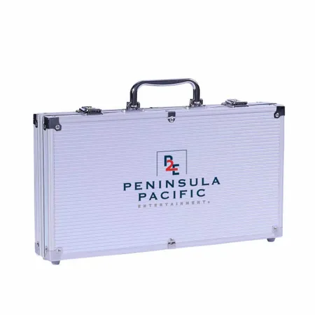 200ct Aluminum Poker Chip Cases - Custom Aprons Now