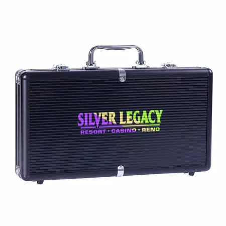 300ct Aluminum Poker Chip Cases - Custom Aprons Now