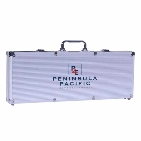 500ct Aluminum Poker Chip Cases - Custom Aprons Now