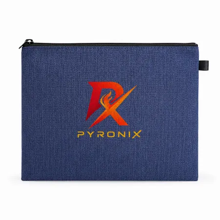 Fabric Zippered Document Bags - Table Covers Now