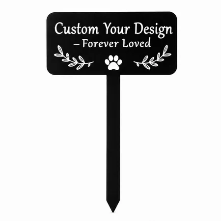 Pet Memorial Stakes - Custom Aprons Now