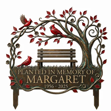 Garden Memorial Stakes - Custom Aprons Now