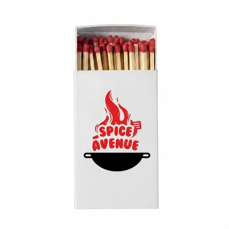Foil-Stamped Matchboxes - Table Covers Now