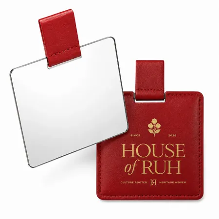 Stainless Steel Compact Mirrors - Custom Aprons Now