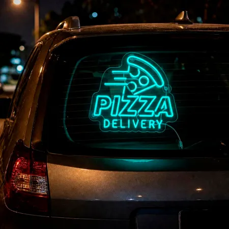 Illuminated Vehicle Signs - Custom Aprons Now