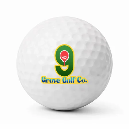 Full Color Golf Balls - Custom Aprons Now