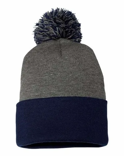 Dark Heather Grey/ Navy