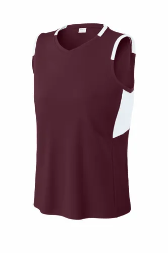Maroon/ White