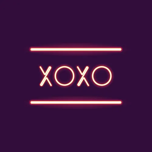 Xoxo Neon Sign - Custom Aprons Now