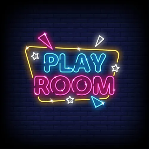 Play Room Neon Sign - Custom Aprons Now