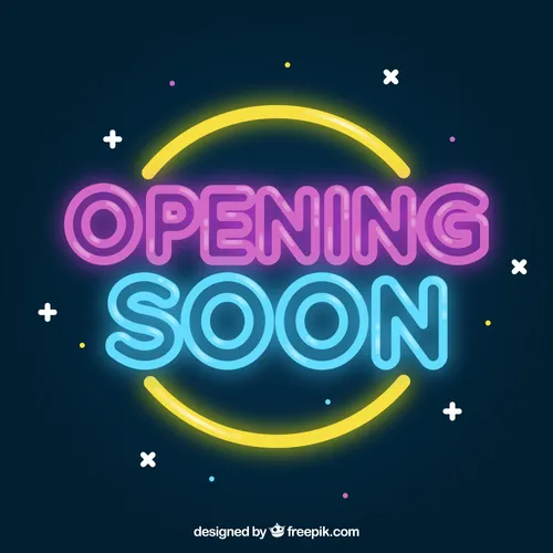 Opening Soon Neon Sign - Custom Aprons Now
