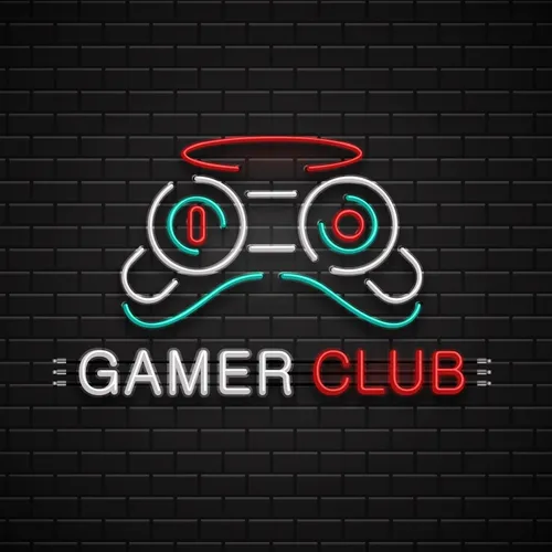 Gamer Club Neon Sign - Custom Aprons Now