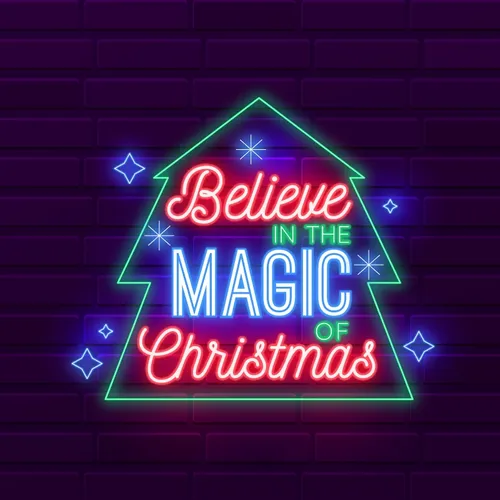 Believe in the Magic of Christmas - Custom Aprons Now