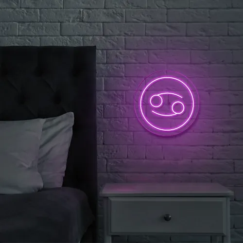 Cancer Neon Sign