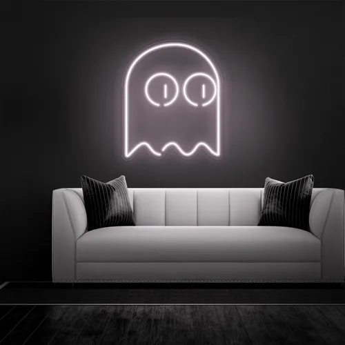 Ghost Neon Sign - Table Covers Now