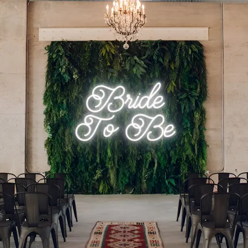 Bride To Be LED Neon Sign - Custom Aprons Now