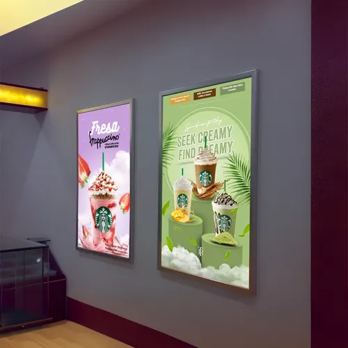 Aluminum Photo Frame Slim light Box - Custom Aprons Now