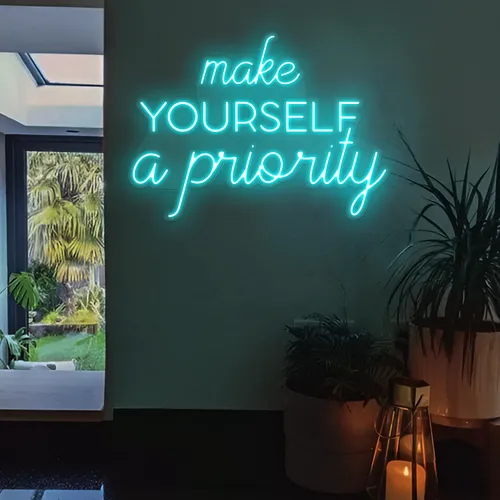 Quotes Neon Sign - Custom Aprons Now