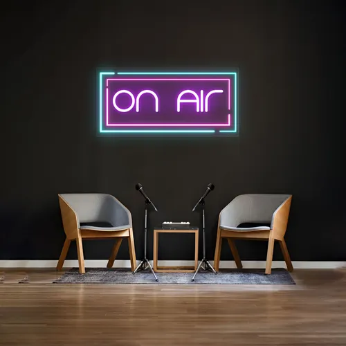 Cool On Air Neon Sign - Custom Aprons Now
