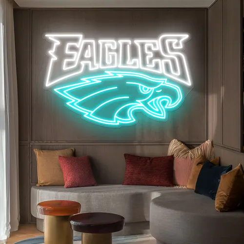 Eagles Neon Sign - Custom Aprons Now