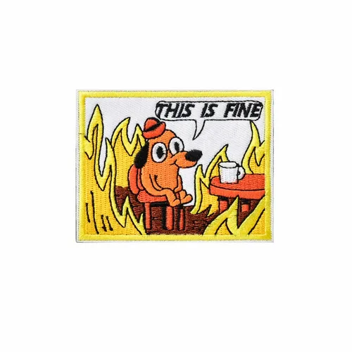 This is Fine Patch - Custom Aprons Now