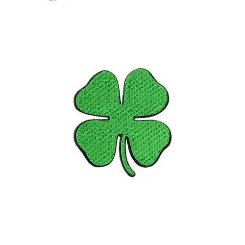 Lucky Four Leaf Clover Patch - Custom Aprons Now