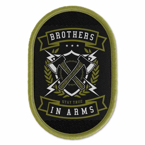 Brothers In Arms Military Patch - Custom Aprons Now