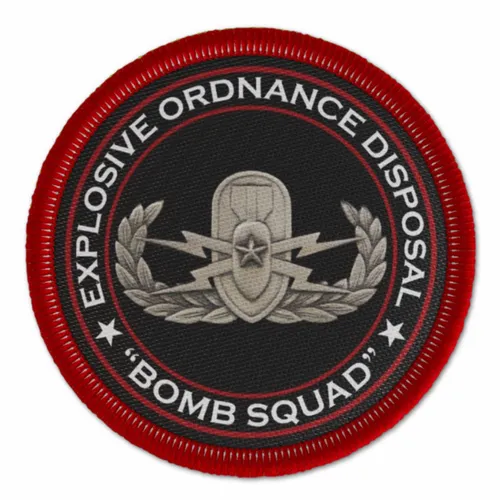 Explosive Ordinance Disposal Military Patch - Custom Aprons Now