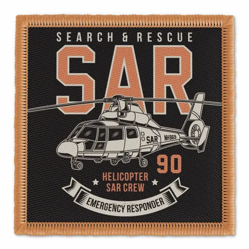 Search and Rescue Military Patch - Custom Aprons Now