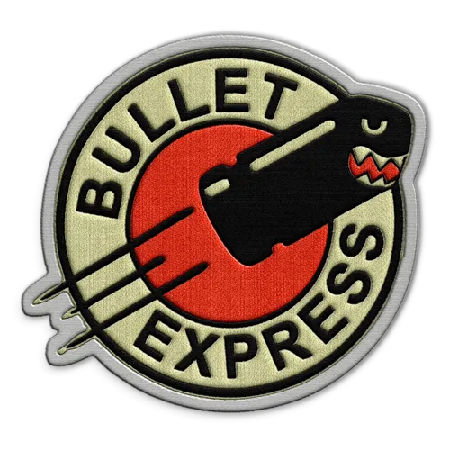 Bullet Express Hat Patch - Custom Aprons Now