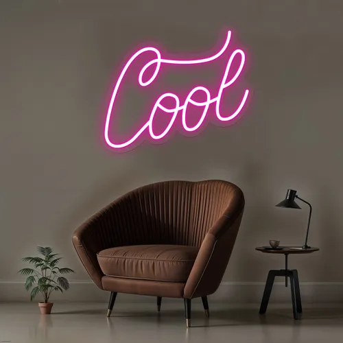 Breeze Cool Neon Sign - Custom Aprons Now