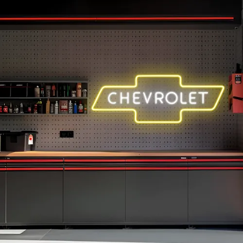 Chevy Neon Signs - Custom Aprons Now
