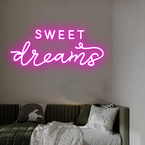Dorm Room Neon Signs - Custom Aprons Now