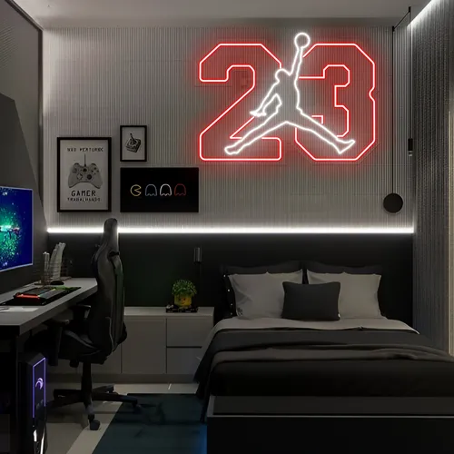 Jordan Neon Signs - Custom Aprons Now