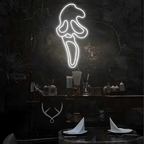 Valak Neon Sign - Custom Aprons Now