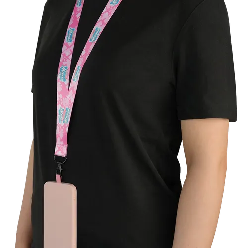 Lanyard & Blank Insert Phone Wallet - Custom Aprons Now