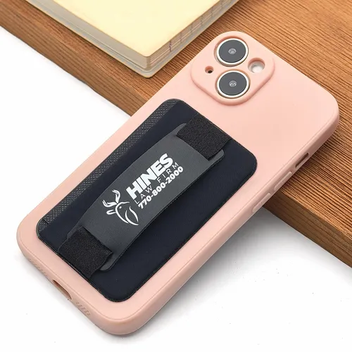 Leather Phone Wallet with Hand Grip - Table Covers Now