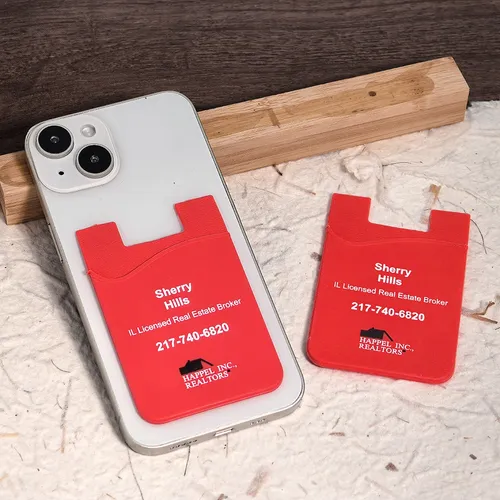 Silicone Phone Wallet Card Holder - Table Covers Now
