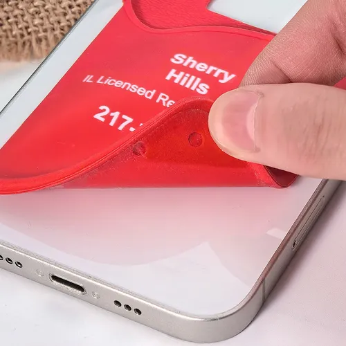 Silicone Phone Wallet Card Holder - Table Covers Now