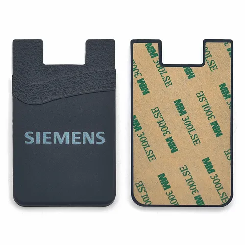 Silicone Phone Wallet Dual Card Holder - Custom Aprons Now