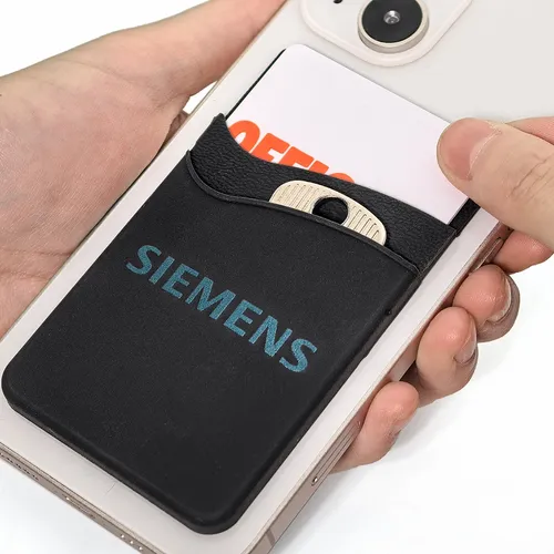 Silicone Phone Wallet Dual Card Holder - Custom Aprons Now