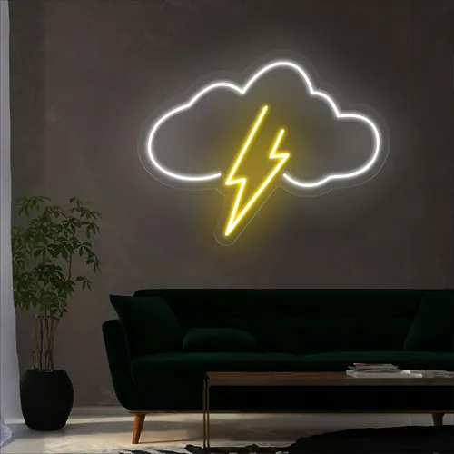 Thundercloud Neon Sign - Custom Aprons Now