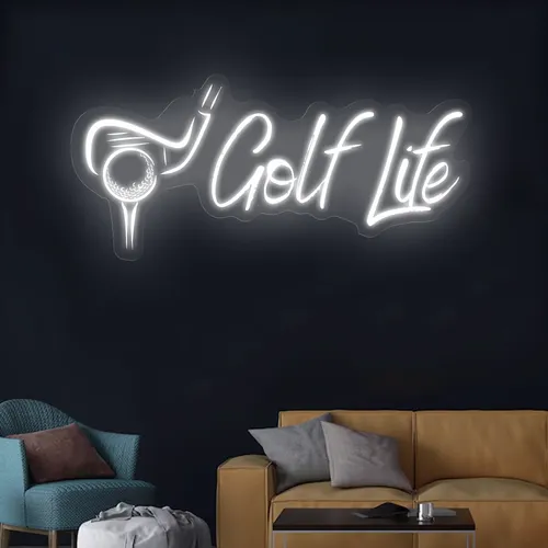 Golf Life Neon Sign - Table Covers Now